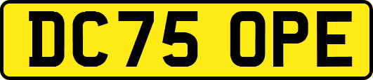 DC75OPE