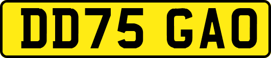 DD75GAO
