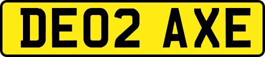DE02AXE