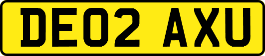 DE02AXU
