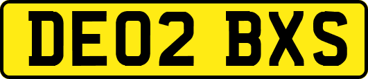 DE02BXS