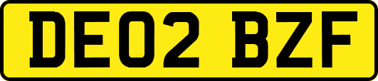 DE02BZF