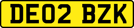 DE02BZK