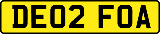 DE02FOA