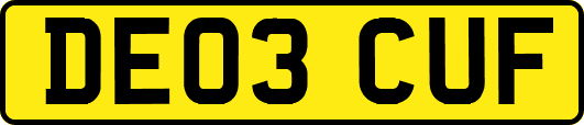DE03CUF