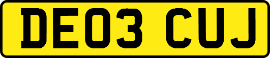 DE03CUJ