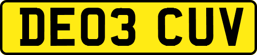 DE03CUV