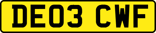 DE03CWF
