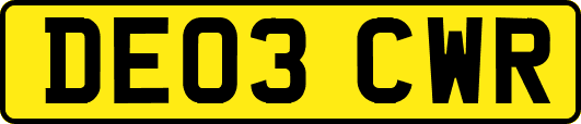 DE03CWR