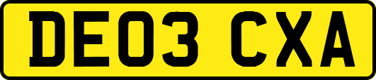 DE03CXA