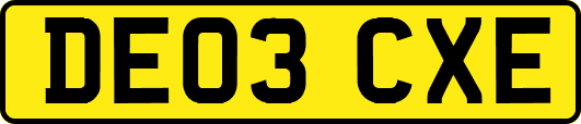 DE03CXE