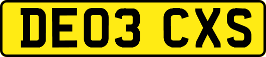 DE03CXS