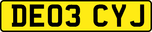 DE03CYJ