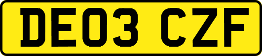 DE03CZF