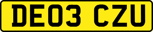 DE03CZU