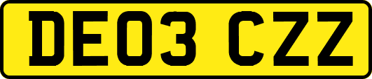 DE03CZZ
