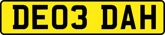 DE03DAH