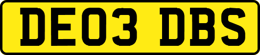 DE03DBS
