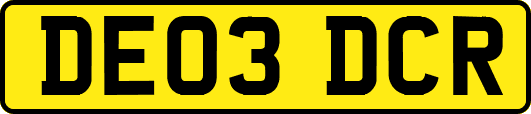DE03DCR