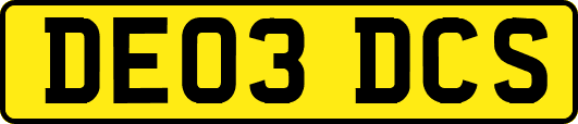 DE03DCS