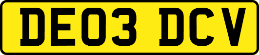 DE03DCV