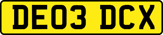 DE03DCX
