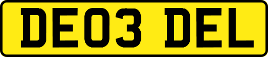 DE03DEL
