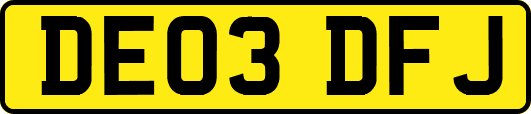 DE03DFJ