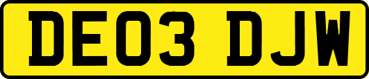 DE03DJW