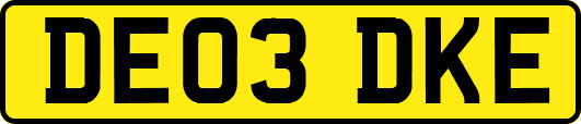 DE03DKE