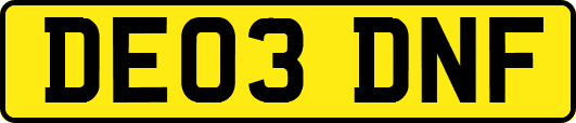 DE03DNF