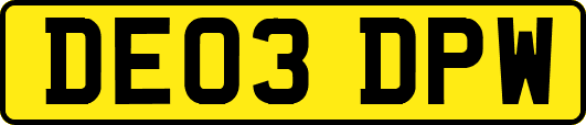 DE03DPW