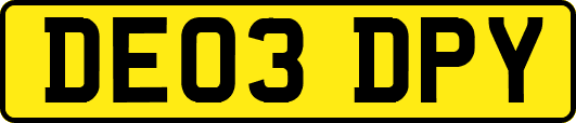 DE03DPY