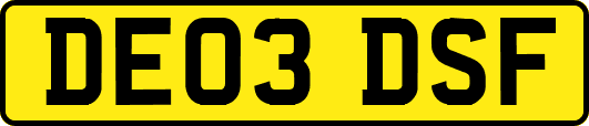 DE03DSF