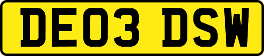 DE03DSW