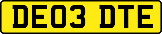 DE03DTE
