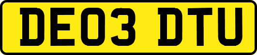 DE03DTU