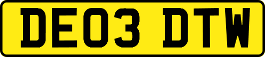 DE03DTW