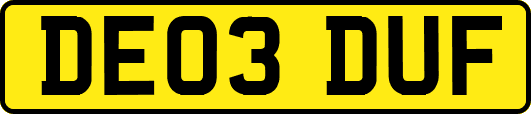 DE03DUF