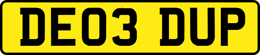 DE03DUP
