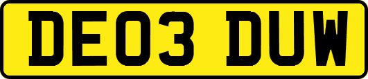 DE03DUW