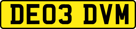 DE03DVM