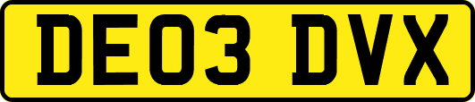 DE03DVX