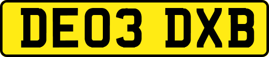 DE03DXB
