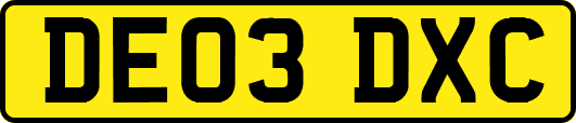 DE03DXC