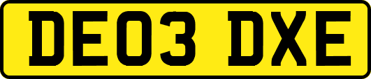 DE03DXE