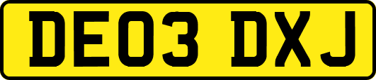 DE03DXJ