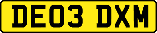 DE03DXM