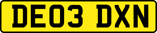DE03DXN