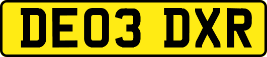 DE03DXR
